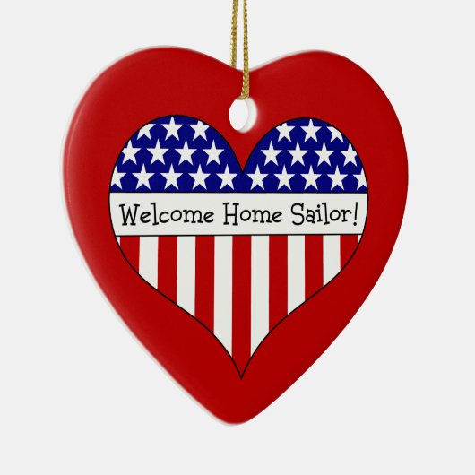 Welkom thuisredder! keramisch ornament (Rechts)