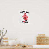 Welkom thuisretourzending Poster (Keuken)