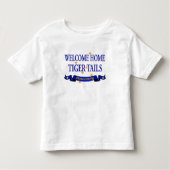 Welkom thuistijgers kinder shirts (Voorkant)