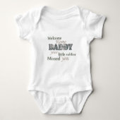 Welkom thuisvader - "Little Soldier" Romper (Voorkant)