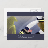 Welkom thuisveteraan Briefkaart (Voorkant / Achterkant)