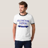 Welkom thuiszappers t-shirt (Voorkant volledig)