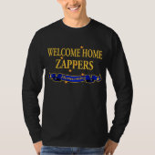 Welkom thuiszappers t-shirt (Voorkant)