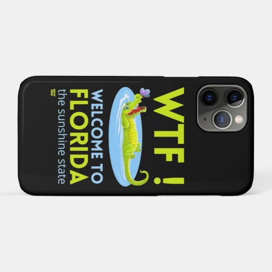 "WELKOM TO FLORIDA" grappig Case-Mate iPhone Case (Achterkant (horizontaal))