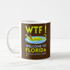 "WELKOM TO FLORIDA" grappig     Koffiemok