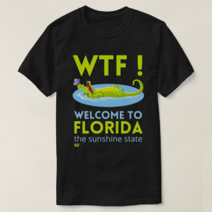 "WELKOM TO FLORIDA" grappig T-shirt