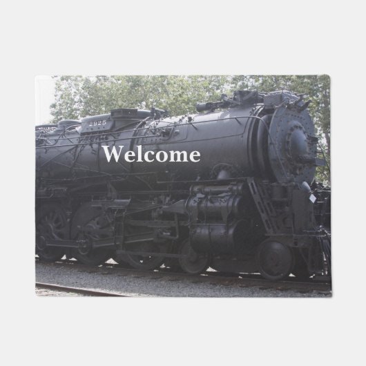 Welkom Trein Deurmat (Voorkant)