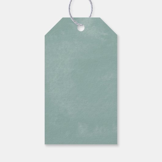 Welkom Tropical Breeze Weddenschap Cadeaulabel (Achterkant)