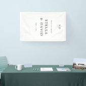 Welkom Trouw Initiaal Vinyl Banner (Beurs)