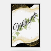 Welkom trouwbord acryl bord (Voorkant)