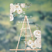 Welkom trouwbord acryl bord (Neutraal)