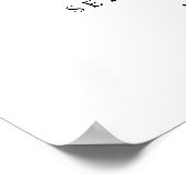 Welkom trouwbord poster (Hoek)