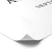 Welkom trouwbord poster