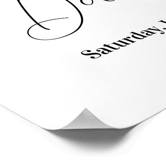 Welkom Trouwen Poster Teken Eucalyptus Leaves Mint (Hoek)