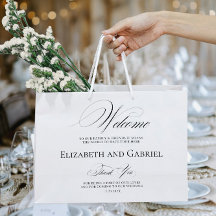 Welkom Trouwtassen Dank u