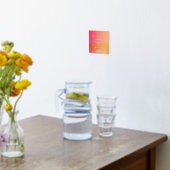 Welkom Trouwteken Zonsondergang Ombre Echte Gouden Folie Afdrukken (Laag (Keuken))