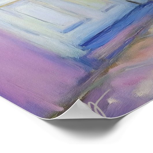 Welkom tulpen poster (Hoek)