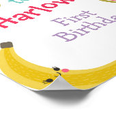 Welkom Tuttifrutti-bord Poster (Hoek)