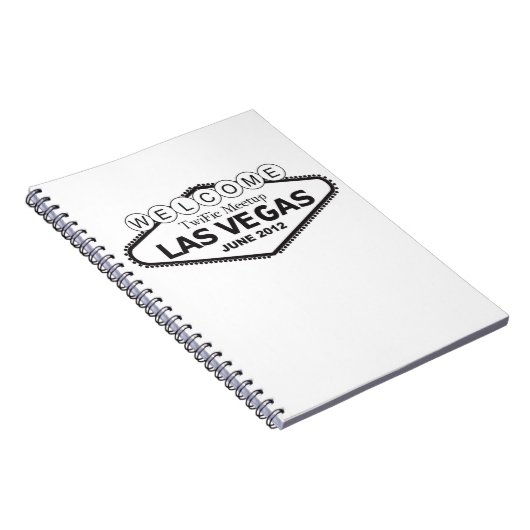 WELKOM TwiFic Meeting up LAS VEGAS-laptop Notitieboek (Rechterzijde)