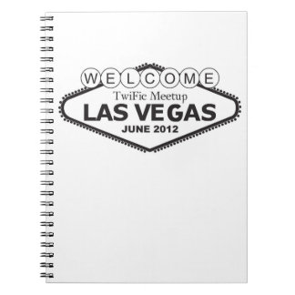 WELKOM TwiFic Meeting up LAS VEGAS-laptop Notitieboek