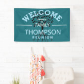 Welkom! Uitnodiging Familie reünie banner (Insitu)