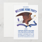 Welkom uitnodiging thuis | Militair | Eagle (Voorkant / Achterkant)