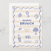 Welkom uw gasten in stijl kaart (Voorkant / Achterkant)