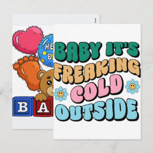 Welkom Uw Nieuwe Baby 2026 Feestdagenkaart