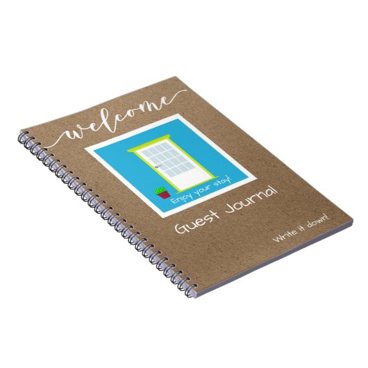 Welkom Vacature Home Guest Book Journal Notitieboek (Rechterzijde)