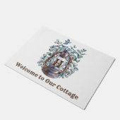 Welkom van deur Mat bij onze kast (Schuin)