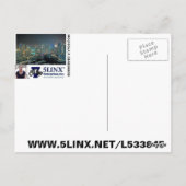 WELKOM VAN HET BRIEFKAART VAN DUBAI DOOR MOJISOLA  (Achterkant)