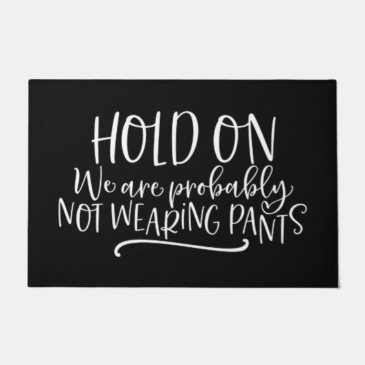 Welkom van Mat HOLD op We zijn waarschijnlijk geen (Voorkant)