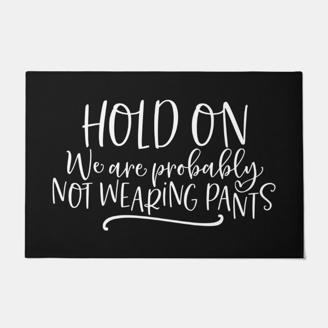 Welkom van Mat HOLD op We zijn waarschijnlijk geen (Voorkant)