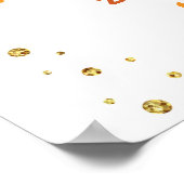 Welkom Verjaardagsfeest Poster Pompoen 2e Twee (Hoek)