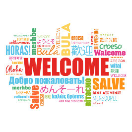 Welkom verschillende talen T-Shirt