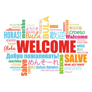 Welkom verschillende talen T-Shirt