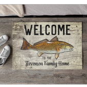 Welkom Vist roodbaarfamilie - thuiskatoen Deurmat