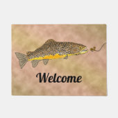 Welkom vliegen deurmat (Voorkant)