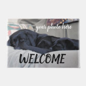 Welkom vloermat - Foto Deurmat (Voorkant)