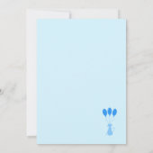 WELKOM VOOR DE wereld - babyjongetkaart (Achterkant)