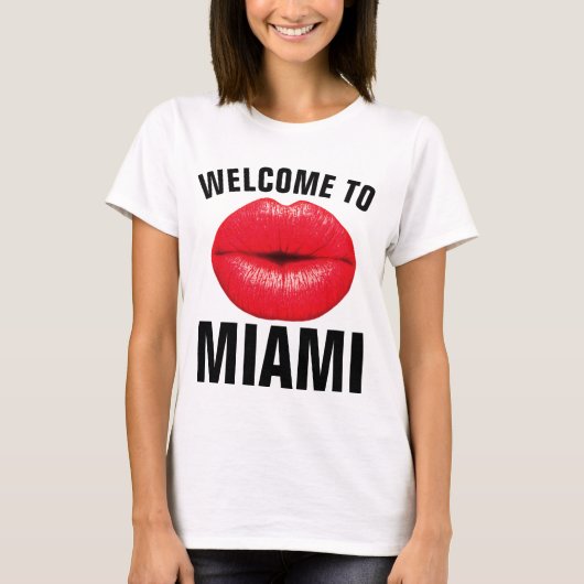 WELKOM VOOR MIAMI T-shirts (Voorkant)