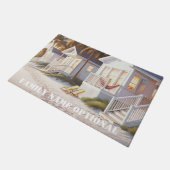 Welkom Voordeurmat Buitenkleed Personaliseren Deurmat (Schuin)