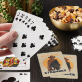Welkom vreemdeling - Cowboy Pokerkaarten (Insitu)