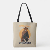 Welkom vreemdeling - Cowboy Tote Bag (Achterkant)