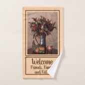 Welkom Vrienden, Familie en Herfst / Herfst Bad Handdoek (Handdoek)