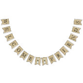 Welkom vrienden met Mason Jars Vlaggetjes (Alle)