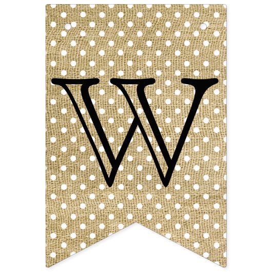 Welkom vrienden met Mason Jars Vlaggetjes (Eerste vlag)