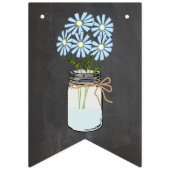 Welkom Vrienden op Chalkboard Look Vlaggetjes (Eerste vlag)