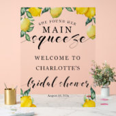 Welkom Vrijgezellenfeest Hoofdknijpteken Acryl Bord (Huwelijk)