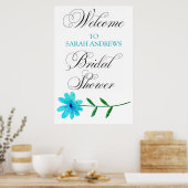 Welkom vrijgezellenfeest teken gepersonaliseerd poster (Keuken)